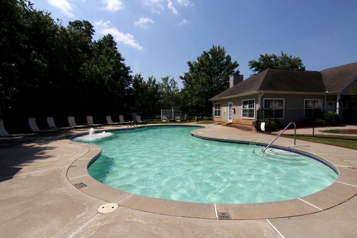 exterior view of the pool at Bristol Creek Decatur ga apartments - 5c31fd8734846b595c91d5cbaa23c3fa
